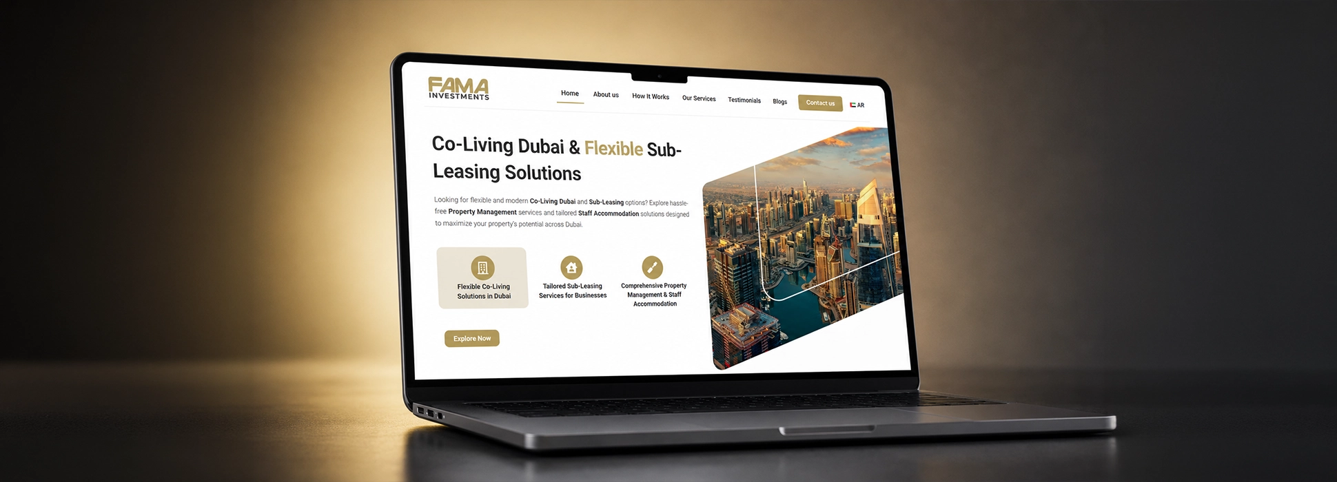 FAMA Investments Website