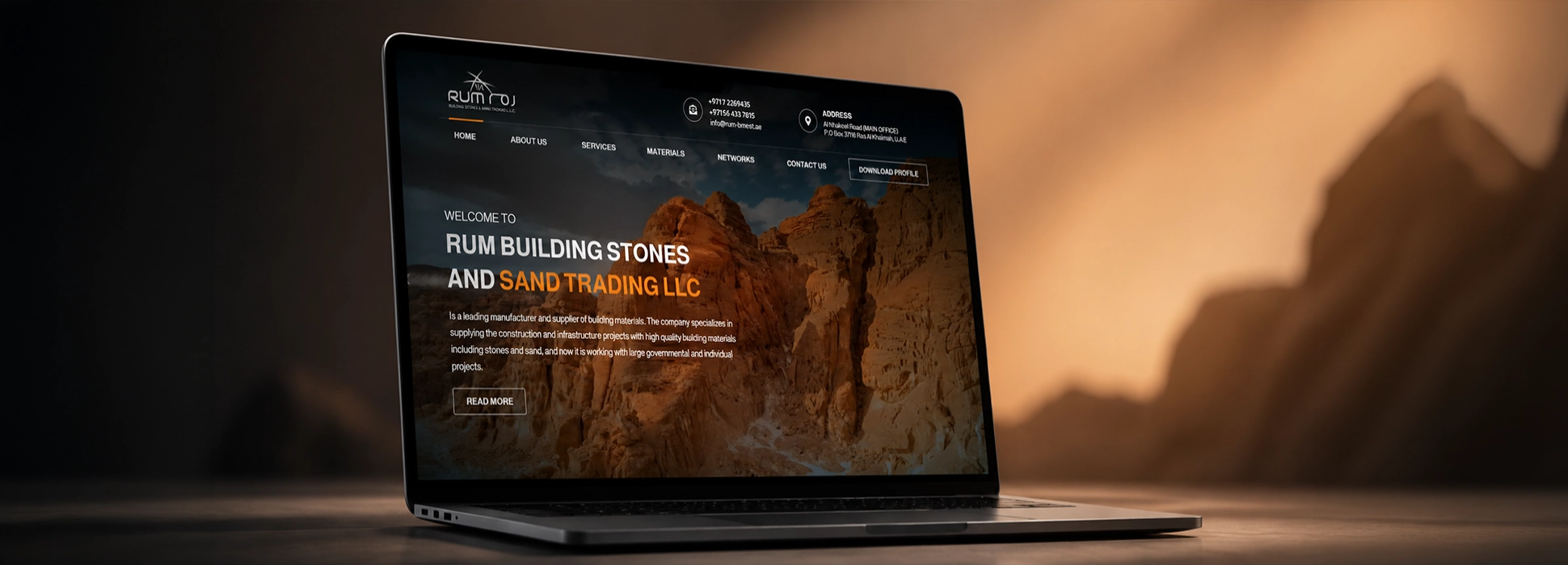 RUM Building Website